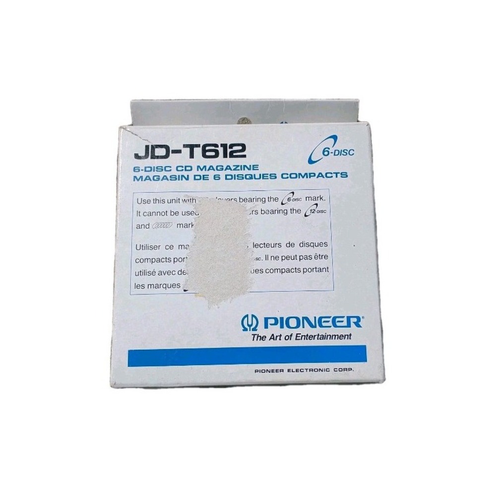 Pioneer JD-T612 6 Disc CD Magazine New - Changer Car Audio